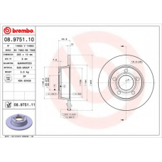 BS 7662 BRECO Тормозной диск