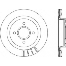 BDR1178.20 OPEN PARTS Тормозной диск