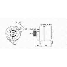 943356517010 MAGNETI MARELLI Генератор