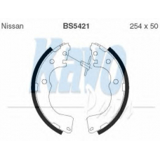 BS-5421 KAVO PARTS Комплект тормозных колодок