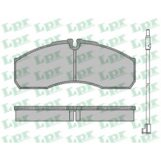 05P1109A LPR Комплект тормозных колодок, дисковый тормоз