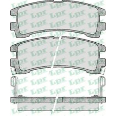05P528 LPR Комплект тормозных колодок, дисковый тормоз