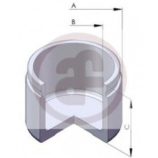 D025232 AUTOFREN SEINSA Поршень, корпус скобы тормоза