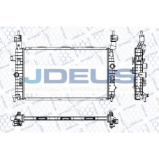 RA0200910 JDEUS Радиатор, охлаждение двигателя