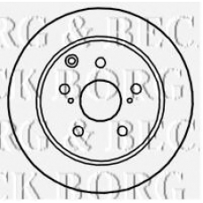 BBD4771 BORG & BECK Тормозной диск