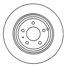 561867BC BENDIX Тормозной диск