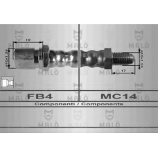 8282 Malo Тормозной шланг