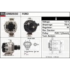 DRB2650N DELCO REMY Генератор