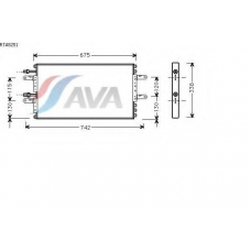 RTA5251 AVA Конденсатор, кондиционер