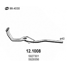 12.1008 ASSO Труба выхлопного газа