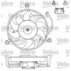 696179 VALEO Вентилятор, охлаждение двигателя