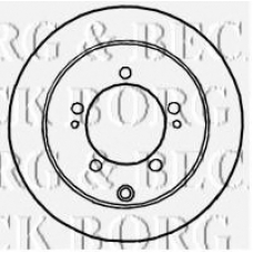 BBD4644 BORG & BECK Тормозной диск