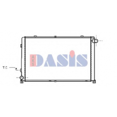 181160N AKS DASIS Радиатор, охлаждение двигател
