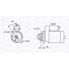 063521070620 MAGNETI MARELLI Стартер