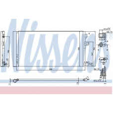 940381 NISSENS Конденсатор, кондиционер