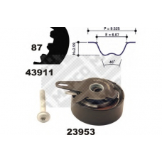 23911 MAPCO Комплект ремня ГРМ