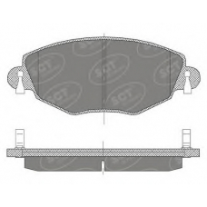 SP 450 SCT Комплект тормозных колодок, дисковый тормоз