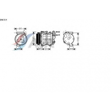 DNK314 AVA Компрессор, кондиционер