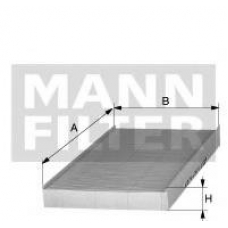 CUK 2646-2 MANN-FILTER Фильтр, воздух во внутренном пространстве