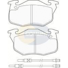 CBP2416 COMLINE Комплект тормозных колодок, дисковый тормоз