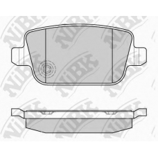 PN0461 NiBK Комплект тормозных колодок, дисковый тормоз