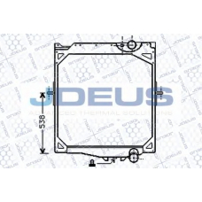 131M08 JDEUS Радиатор, охлаждение двигателя
