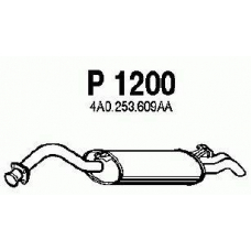 P1200 FENNO Глушитель выхлопных газов конечный
