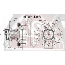MTWH-Z30R ASVA Ступица колеса