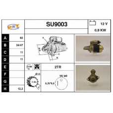 SU9003 SNRA Стартер