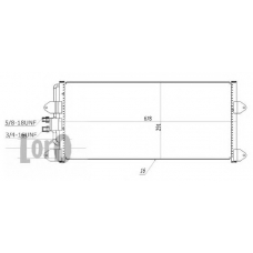 053-016-0006 LORO Конденсатор, кондиционер