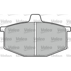 540312 VALEO Комплект тормозных колодок, дисковый тормоз