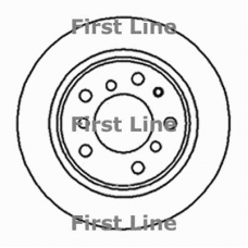 FBD136 FIRST LINE Тормозной диск