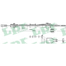 C0116C LPR Трос, управление сцеплением