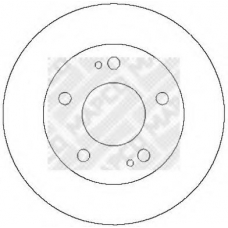 15252 MAPCO Тормозной диск