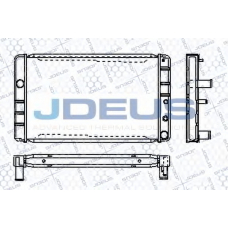 RA0310230 JDEUS Радиатор, охлаждение двигателя