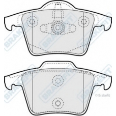 PD3189 APEC Комплект тормозных колодок, дисковый тормоз