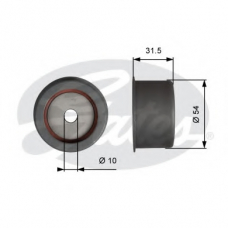 T42315 GATES Паразитный / Ведущий ролик, зубчатый ремень