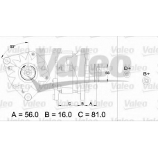 436330 VALEO Генератор