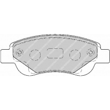 FDB1790 FERODO Комплект тормозных колодок, дисковый тормоз