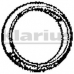 410339 KLARIUS Уплотнительное кольцо, труба выхлопного газа