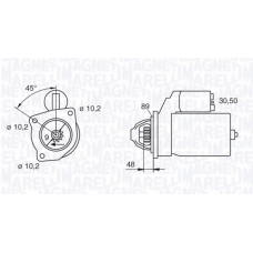 063206834010 MAGNETI MARELLI Стартер