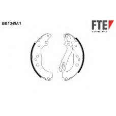 BB1349A1 FTE Комплект тормозных колодок