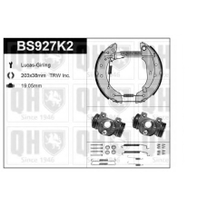 BS927K2 QUINTON HAZELL Комплект тормозов, барабанный тормозной механизм