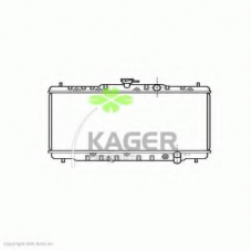 31-1661 KAGER Радиатор, охлаждение двигателя