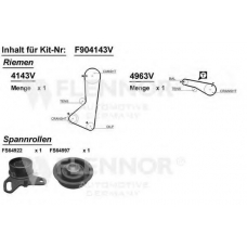 F904143V FLENNOR Комплект ремня грм