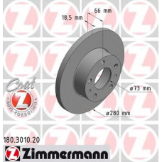 180.3010.20 ZIMMERMANN Тормозной диск