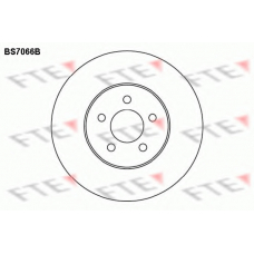 BS7066B FTE Тормозной диск