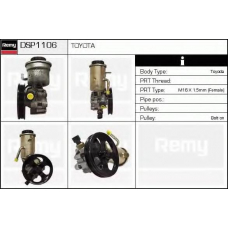 DSP1106 DELCO REMY Гидравлический насос, рулевое управление