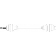 RE3107 General Ricambi Приводной вал