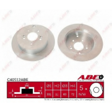C40512ABE ABE Тормозной диск